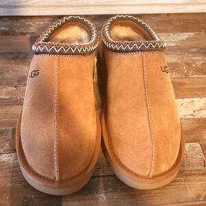 UGG Tan Suede Slip-On Shoes